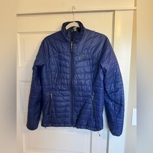 REI lightweight puffer - blue/purple